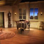 design & painted set for "Old Wicked Songs" at  In Tandem Theatre